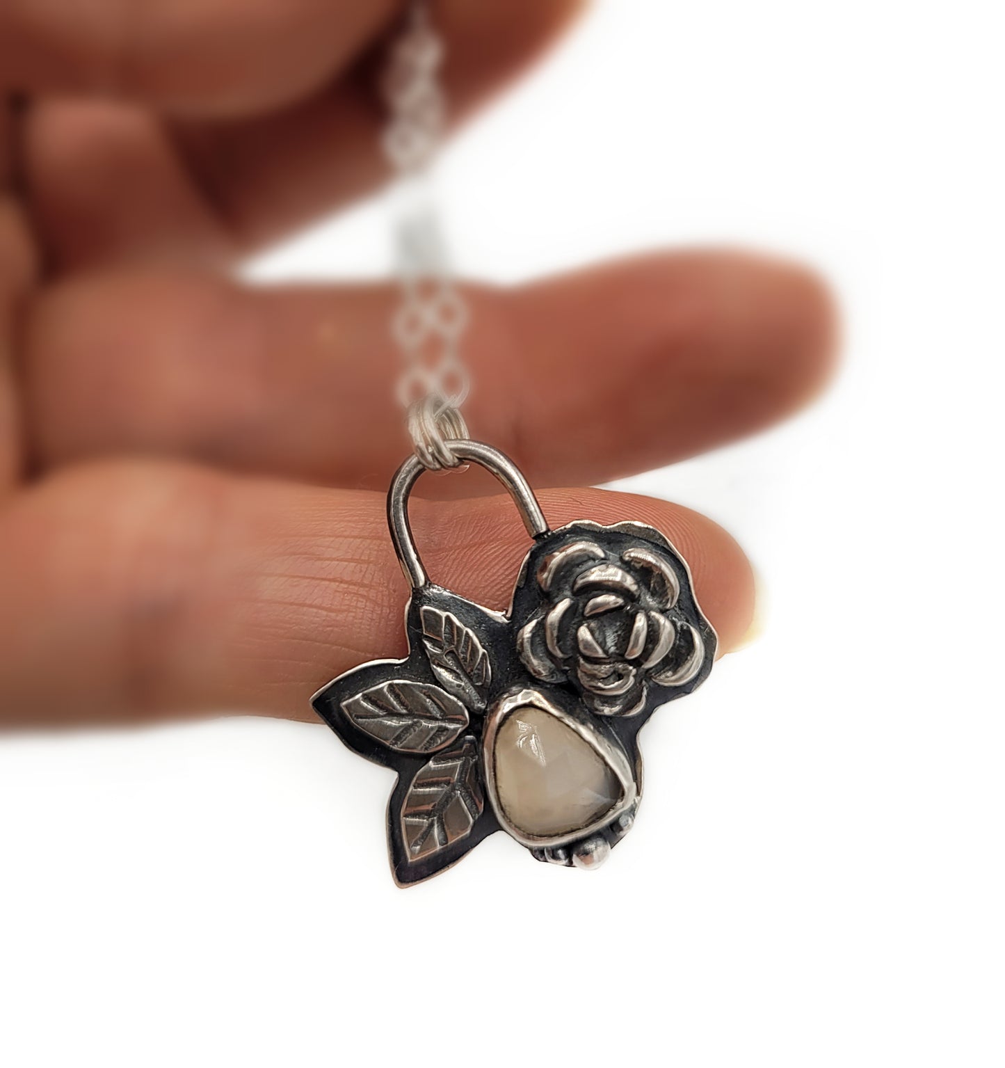 Peach Blossom Necklace