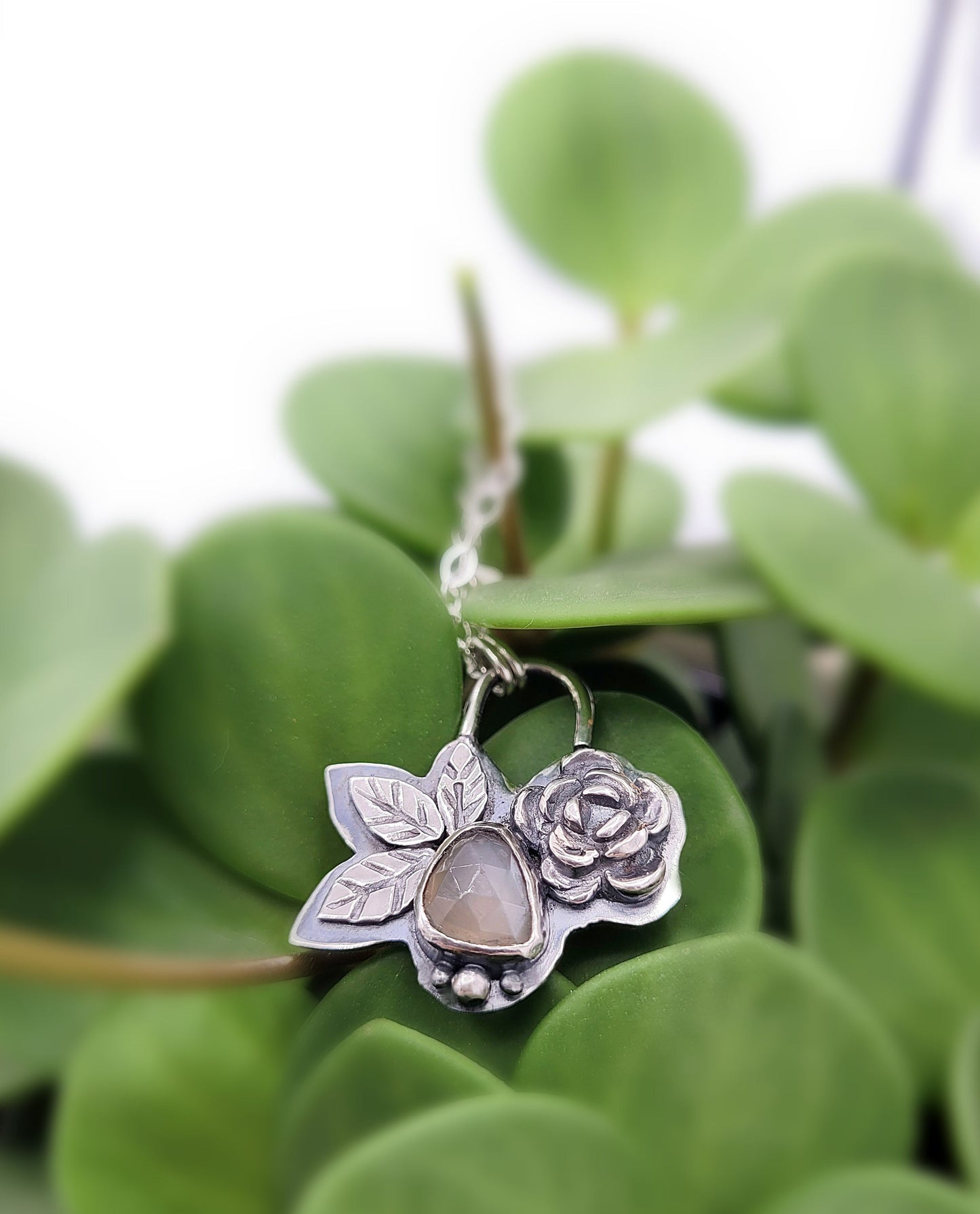 Peach Blossom Necklace