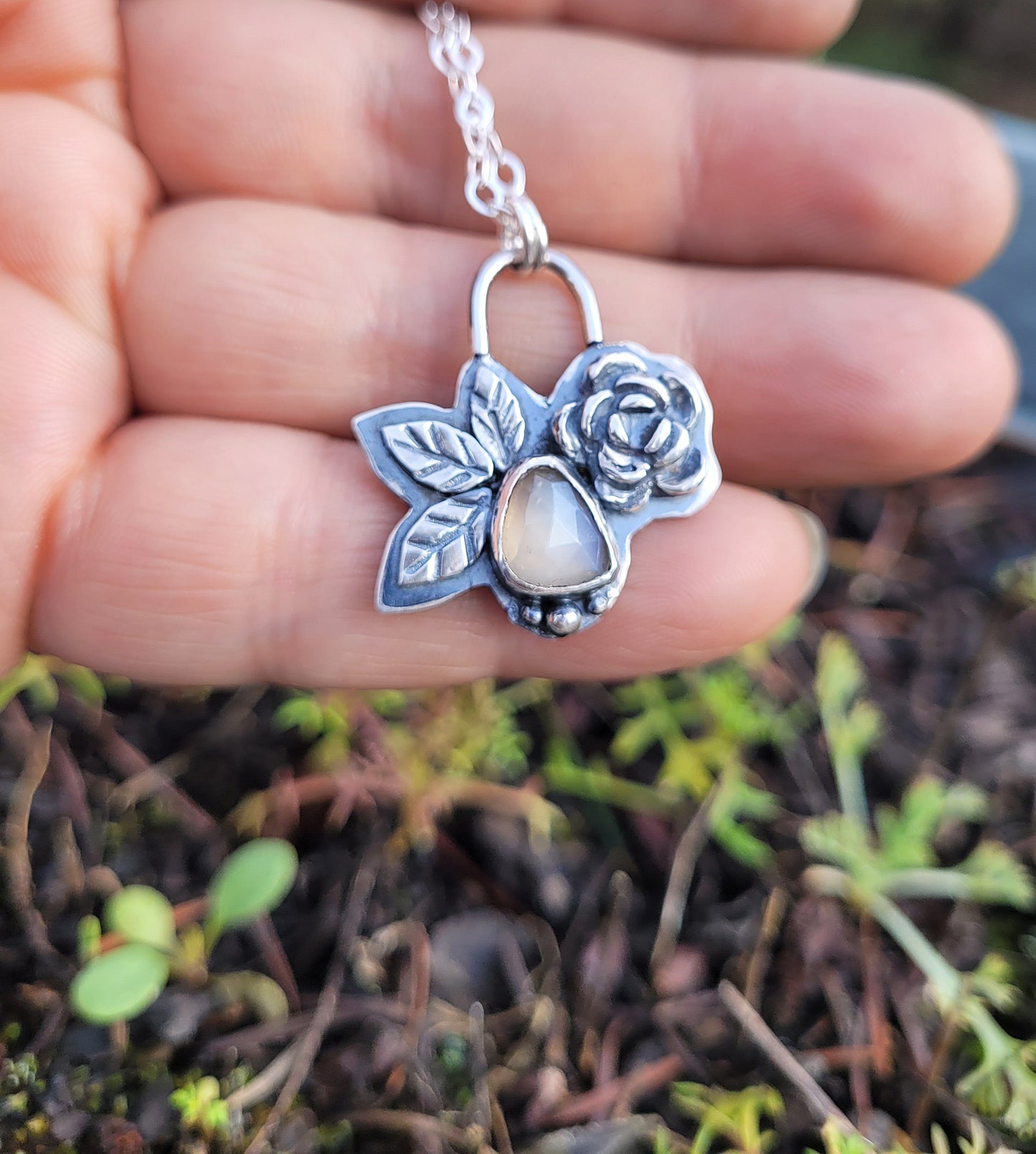 Peach Blossom Necklace