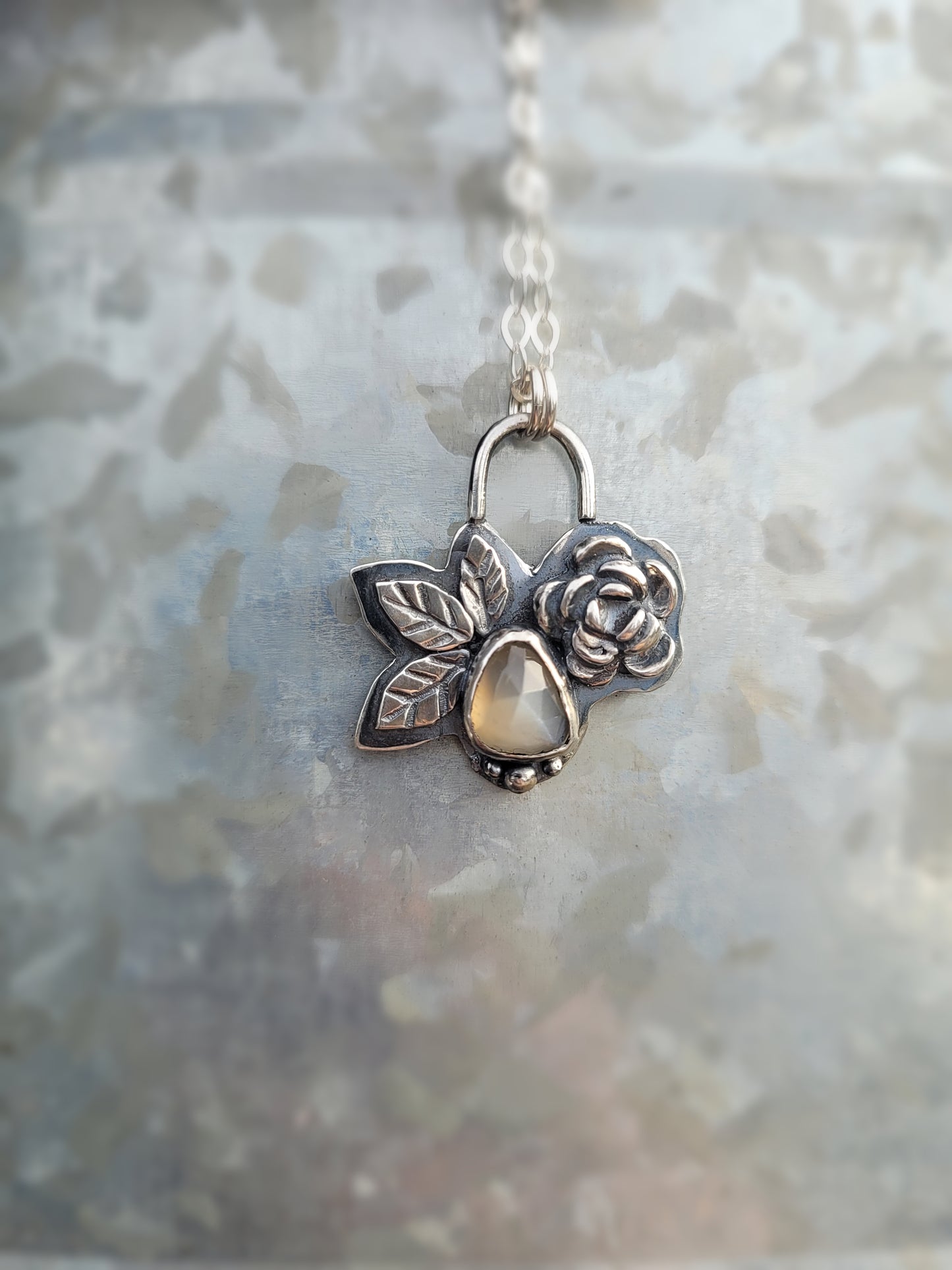 Peach Blossom Necklace