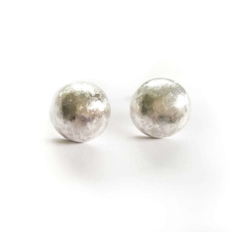 Cuff links - Faceted Dome Sterling Silver