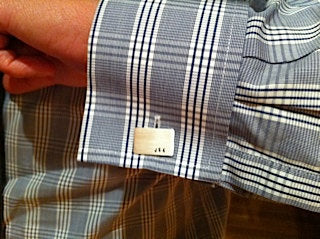 Grow old with me - inscribed cufflinks - All Sterling Silver - Great Groom's Gift