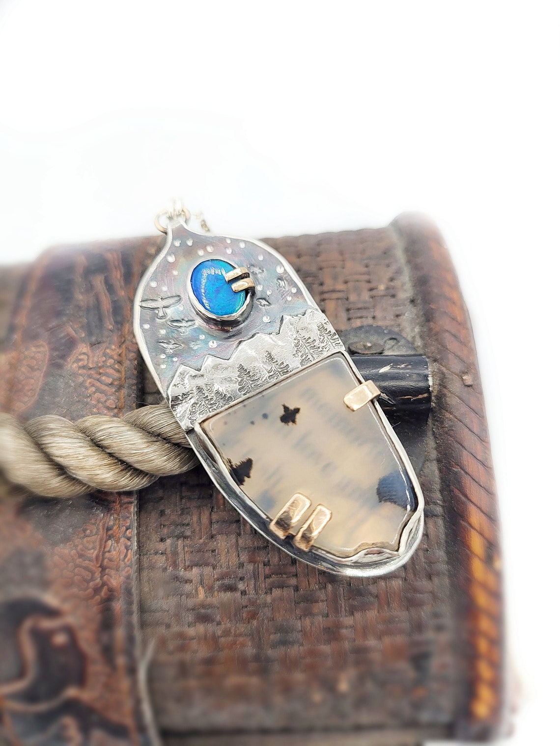 Once Upon a Blue Moon Necklace