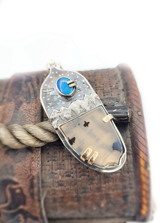 Once Upon a Blue Moon Necklace