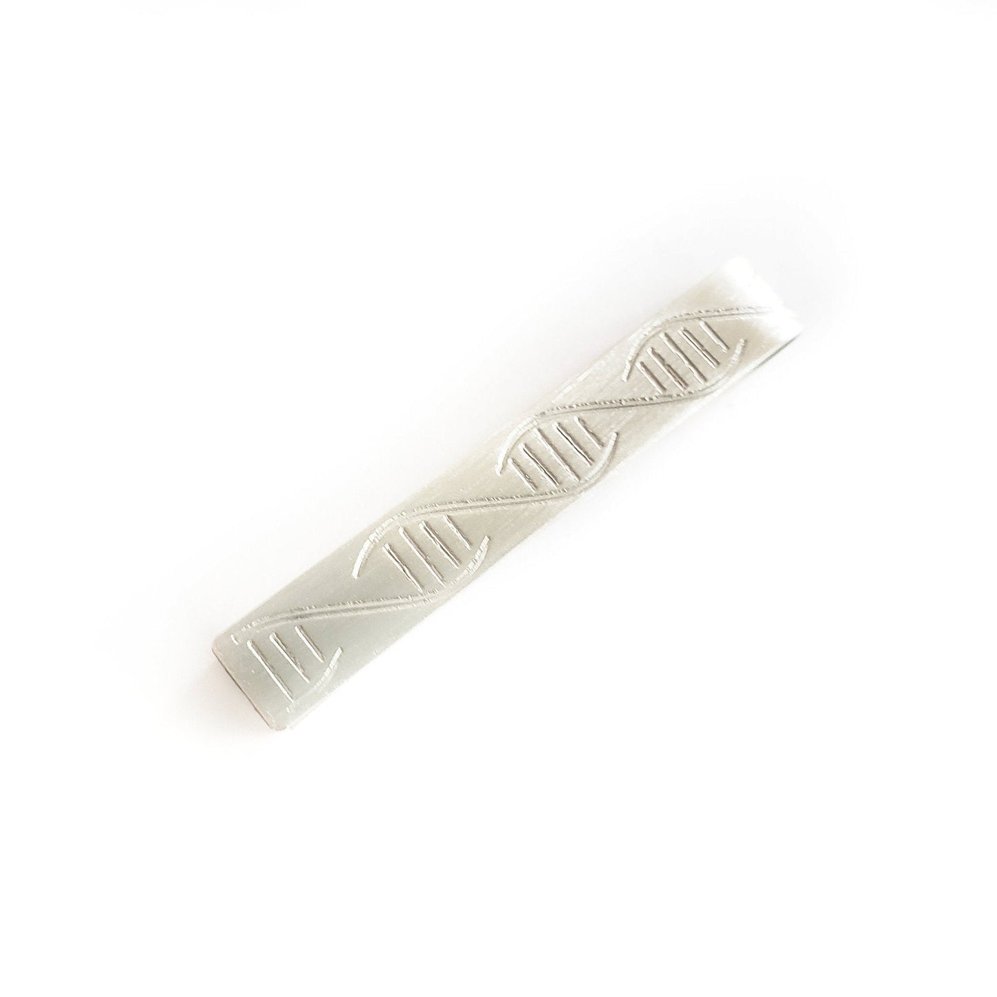 Tie Bar - DNA Double Helix- Sterling Silver